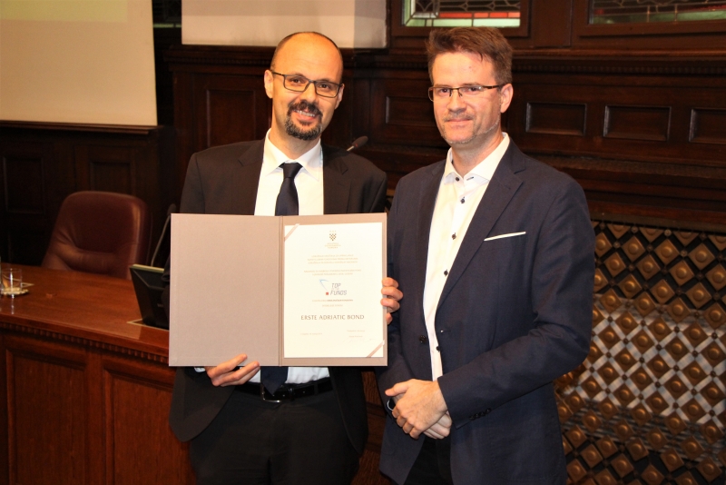 Erste Adriatic Bond najbolji obvezni�ki fond u 2018.