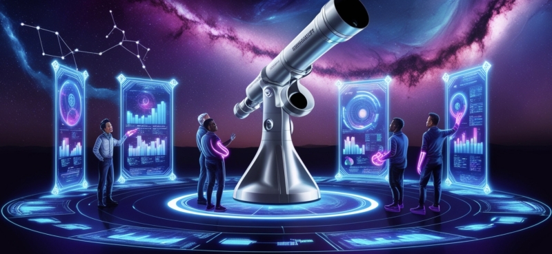 Utjecaj velikih podataka u astronomiji: Kako znanost o podacima otkriva tajne svemira Utjecaj velikih podataka u astronomiji: Kako znanost o podacima otkriva tajne svemira